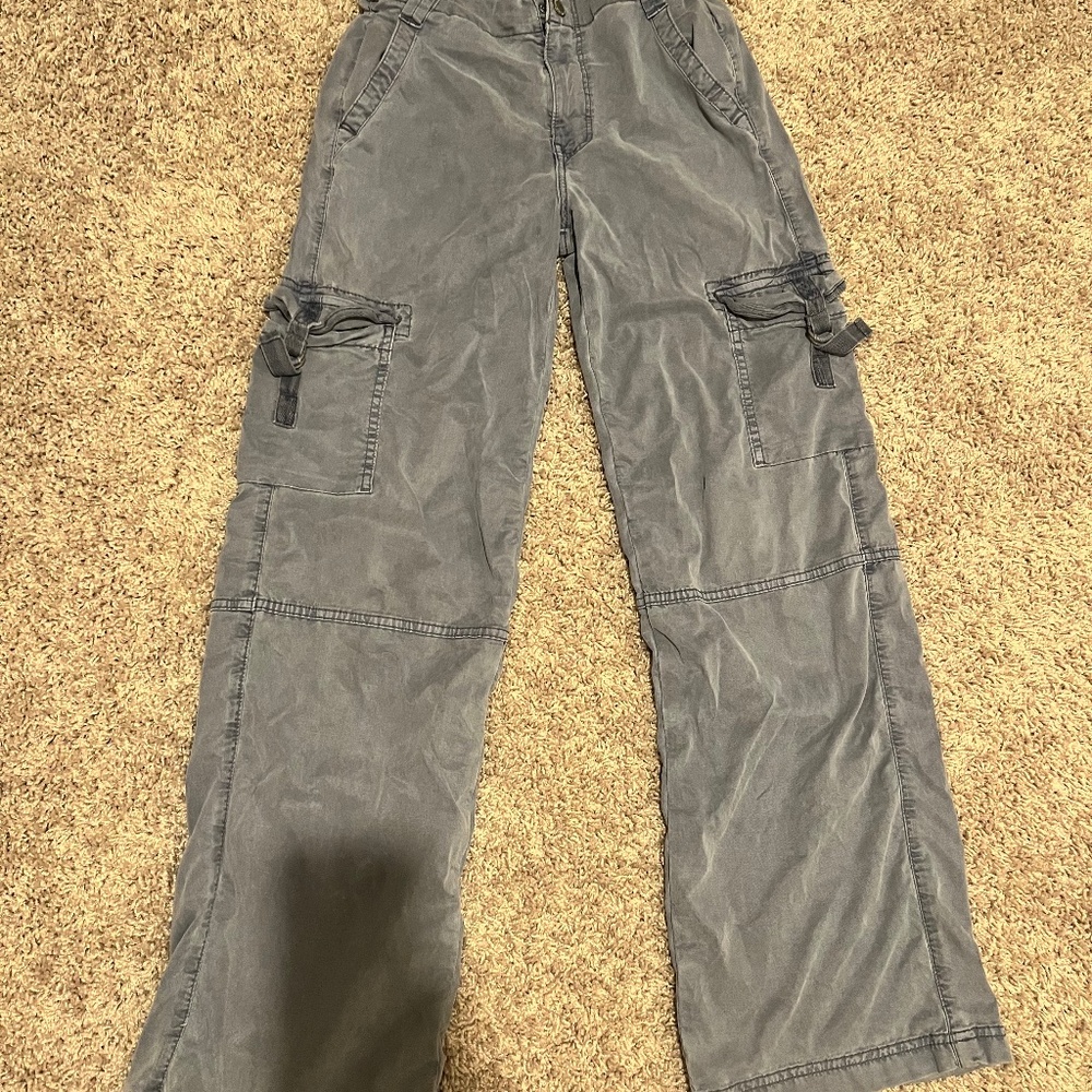 American Eagle Blue Cargo Pants